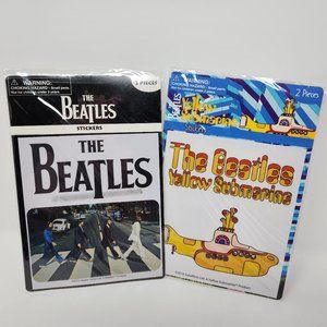 New Horizon The Beatles (4 Stickers Total) 2 Packs Abbey Road & Yellow Submarine
